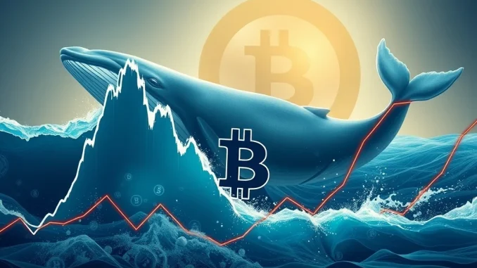 Chart showing a rapid Bitcoin price dip followed by a strong recovery, illustrating Bitcoin's resilience after a major sell-off event.