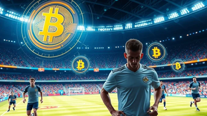 Revolutionary Bitcoin News: Crypto Adoption Powers Unstoppable Growth in Sports Betting Platforms by 2025 A dynamic visual representing the surge of Bitcoin and crypto adoption in sports betting, highlighting BTC-friendly platforms and technological innovation.