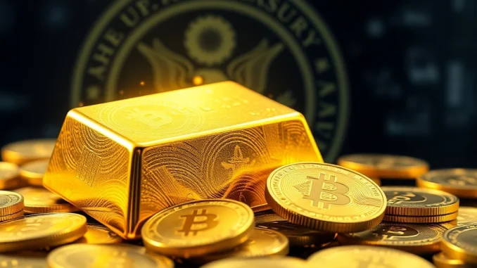 Bitcoin Breakthrough: U.S. Treasury Official Declares It the New Digital Gold Bitcoin emerging as a digital store of value like gold, endorsed by the U.S. Treasury.