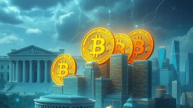 Bitcoin price surge as U.S. Treasuries buy BTC, signaling institutional confidence.
