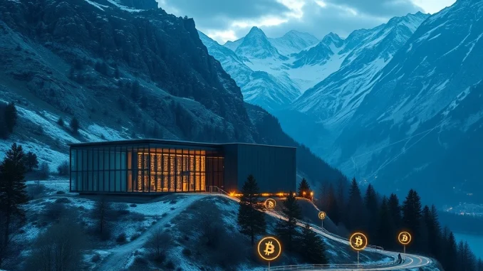 Bitcoin Breakthrough: Blockstream's Strategic Acquisition in Switzerland Unlocks New European Crypto Infrastructure Hub Blockstream's new Bitcoin infrastructure hub in Switzerland, symbolizing a breakthrough in European crypto development.
