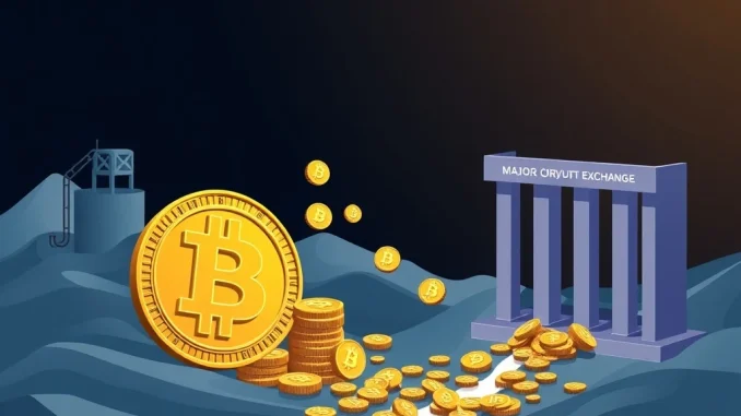 Bitcoin Transfer: Massive $224M BTC Movement from Antpool to Binance Sparks Market Interest A visual representation of a significant Bitcoin transfer, showing a large sum of BTC moving from a mining pool like Antpool to a major exchange such as Binance, highlighting the scale of this whale transaction.