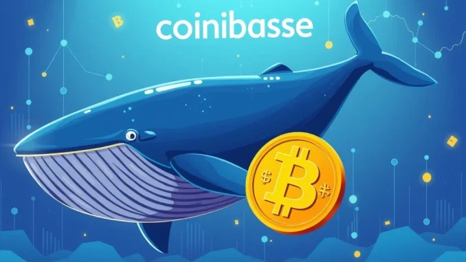 Massive 2,273 Bitcoin Transfer to Coinbase Institutional Sparks Market Speculation Bitcoin whale transferring to Coinbase Institutional custody