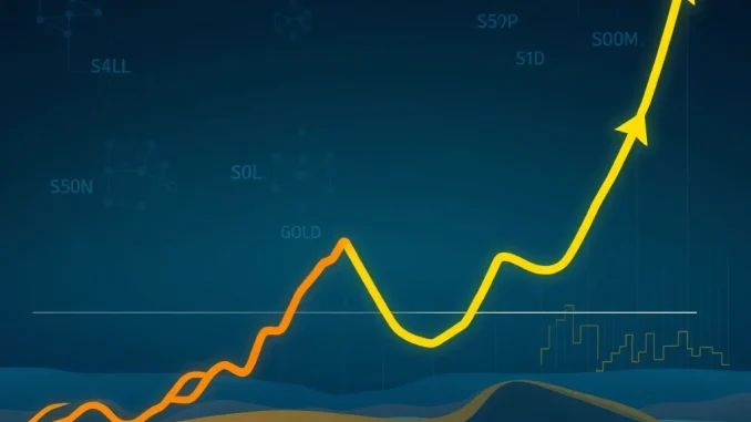 Chart illustrating converging low Bitcoin volatility, S&P 500, and gold volatility, signaling a critical market inflection point.