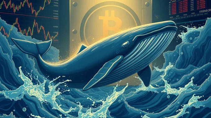 Bitcoin whale transfer causing market volatility and security concerns