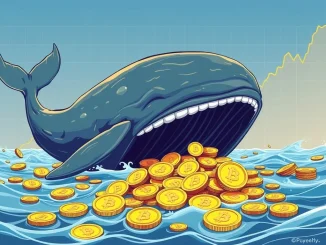 Bitcoin whales accumulating while retail investors sell, showing market divergence
