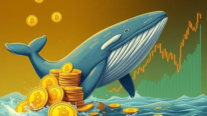 Bitcoin whales moving 30,000 BTC causing a $3.5 billion market liquidation