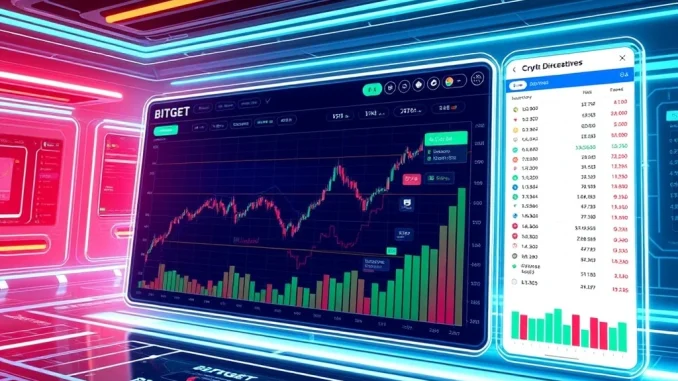 Bitget's growth in crypto derivatives market share
