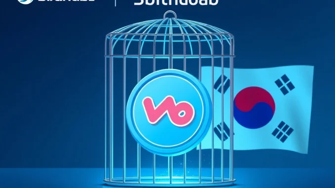 Bithumb WOO removed from cautionary list, symbolizing renewed trust in the crypto asset.