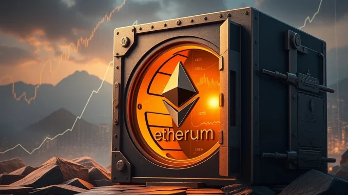 Bitmine's strategic Ether acquisition, symbolizing a significant cryptocurrency investment.