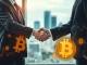 Bitpanda co-CEO Paul Klanschek's departure and Lukas Enzersdorfer-Konrad's succession, symbolizing a pivotal leadership transition for the crypto brokerage.