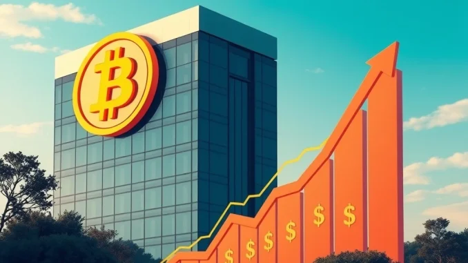 Visualizing BlackRock Bitcoin's monumental impact on institutional finance, showing significant crypto inflows and market transformation.