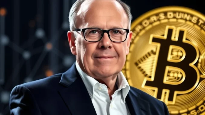 Larry Fink, BlackRock CEO, discussing Bitcoin as a crucial digital gold asset against currency debasement.