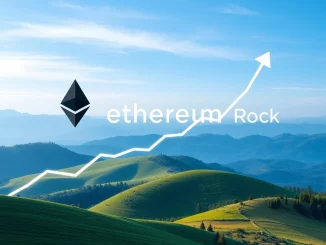 A chart showing a sharp increase in investments, symbolizing the record-breaking BlackRock ETHA ETF ETH inflows.