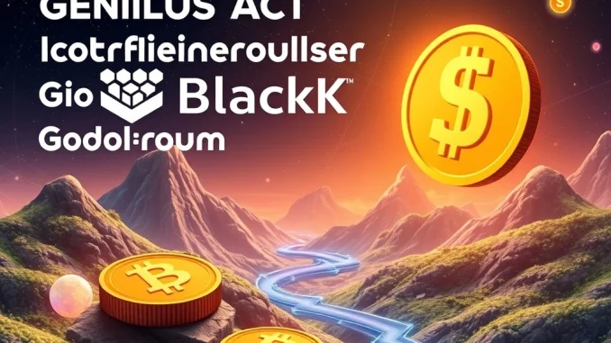 BlackRock Champions Stablecoins: How the GENIUS Act Could Revolutionize USD Dominance in Digital Finance BlackRock and stablecoins driving USD dominance in digital finance under the GENIUS Act