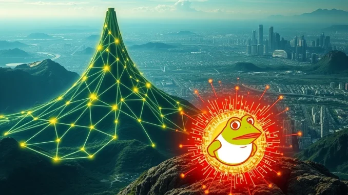 BlockDAG's robust blockchain development and impressive crypto presale performance outshining the volatile, meme-driven surge of Neo Pepe.