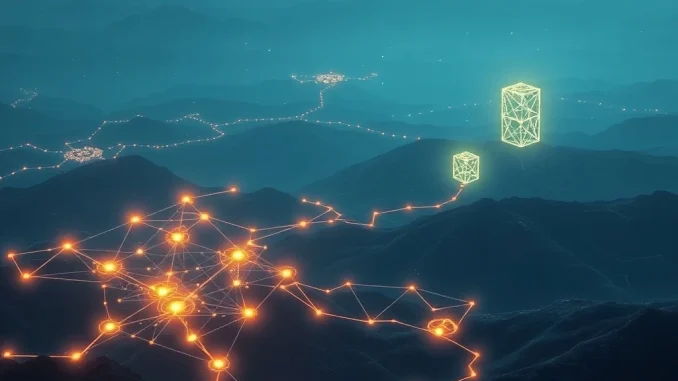 Visualizing BlockDAG's booming ecosystem expanding rapidly, contrasting with the technical struggles of Tron and Toncoin in the crypto market.