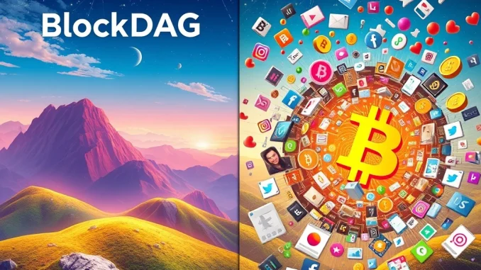 Visualizing the stark contrast between BlockDAG's structured $351M presale success and Bitcoin Hyper's meme-driven hype, highlighting smart crypto investment choices.