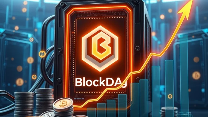 BlockDAG crypto presale and X1 Miner driving massive growth in blockchain technology