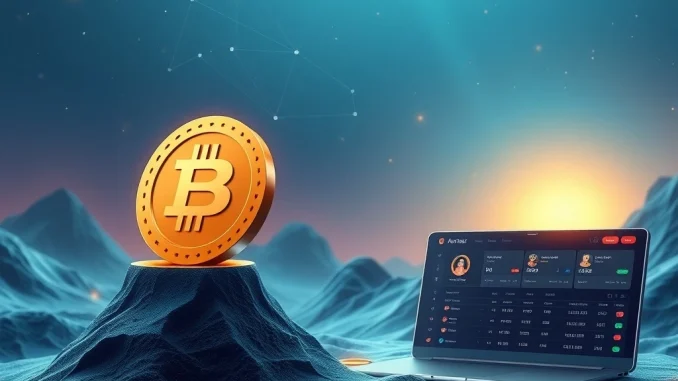 BNB and AVAX coins rising with a crypto betting platform in the background