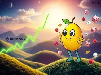 Illustrating the powerful BNB price surge and the emergence of BitLemons (BLEM) as a promising new GambleFi crypto investment.
