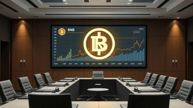 BNB Network Company Makes Strategic Move with Massive BNB Acquisition Visualizing BNB Network Company's strategic BNB acquisition, expanding their corporate treasury holdings.