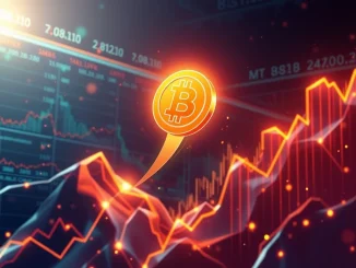 A chart illustrating the phenomenal BNB price surge to a new record high, symbolizing Binance Coin's robust market performance and growth.