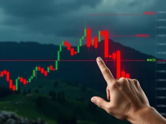 A bearish candlestick chart for BNSOLUSDT, illustrating the recent price plunge and key support levels, crucial for Binance Staked SOL traders.