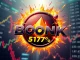 BONK cryptocurrency logo surging with explosive growth amid market volatility