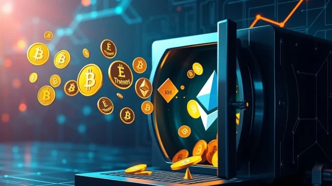 BTC Digital's strategic $1M Ethereum reserve, symbolizing a significant blockchain firm investment for scaling operations.