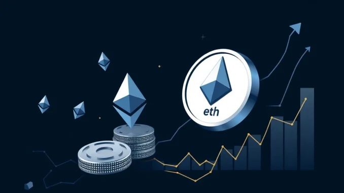 BTCS Inc. logo on a screen, symbolizing their significant Ethereum holdings and strategic digital asset management.