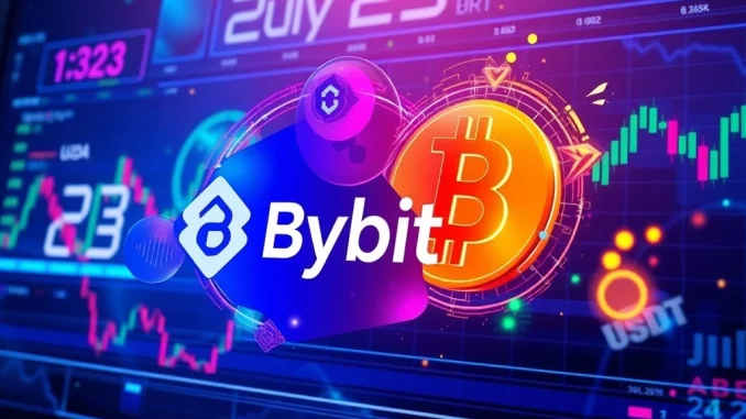 Bybit exchange logo with COA and USDT symbols, representing the upcoming COA/USDT spot trading pair listing.