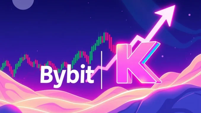 Bybit: Exciting Sidekick (K) Spot Trading Arrives August 8 Bybit exchange interface showing the upcoming Sidekick K/USDT spot trading pair, highlighting a new crypto listing.