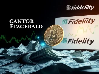 Cantor Fitzgerald's significant Bitcoin ETF investment in Fidelity FBTC, symbolizing institutional crypto adoption.