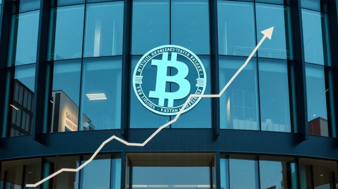 Capital B's strategic move to significantly increase its Bitcoin reserves, symbolizing a strong crypto investment in Europe.