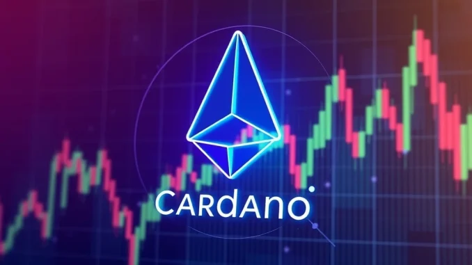 Fluctuating Cardano ADA price graph with analyst debate highlights