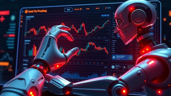 ChatGPT Agent Revolutionizes Crypto Trading Automation: A Transformative Leap for 85% Enterprise Adoption by 2025 An AI interface visualizing automated crypto trading, highlighting the transformative impact of ChatGPT Agent on market analysis.