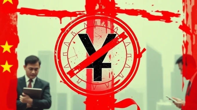 Sweeping China Stablecoin Ban: Brokers Ordered to Halt Promotion Chinese authorities enforce a China stablecoin ban, stopping brokers from promoting digital assets to domestic users.