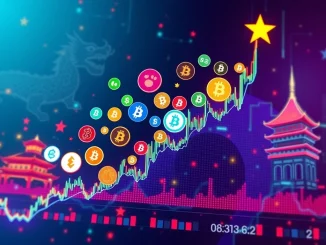 Chart showing a potential altcoin surge driven by China economic stimulus, impacting global liquidity and cryptocurrency prices.