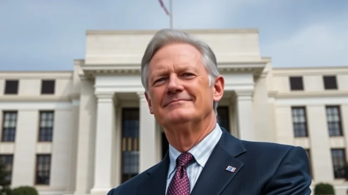 Christopher Waller, a key figure, potentially stepping into the powerful Fed Chair role, signaling future US monetary policy.