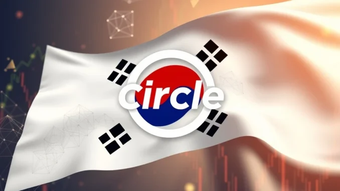 Circle crypto investment in South Korea signaling a strategic expansion into the Asian market.