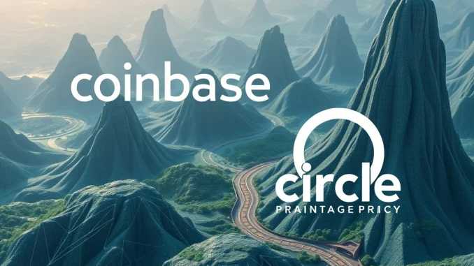Coinbase and Circle partnership driving USDC stablecoin revenue growth
