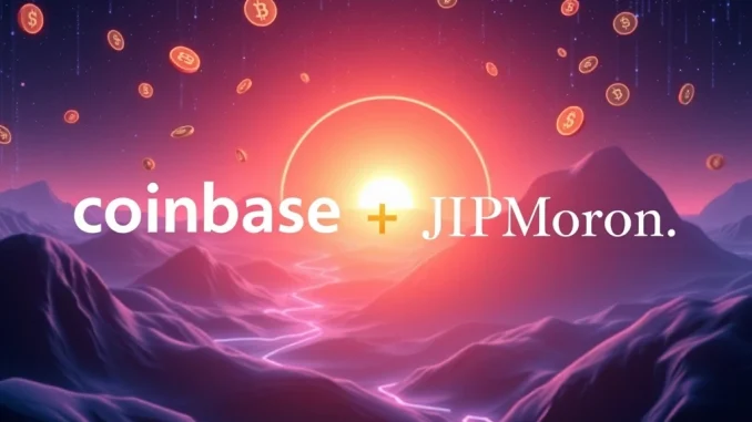 Coinbase and JPMorgan partnership for crypto expansion and new token listings