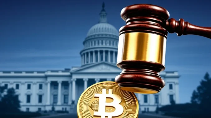 The Coinbase lawsuit challenging Oregon crypto policy, symbolizing the fight for regulatory transparency in digital assets.