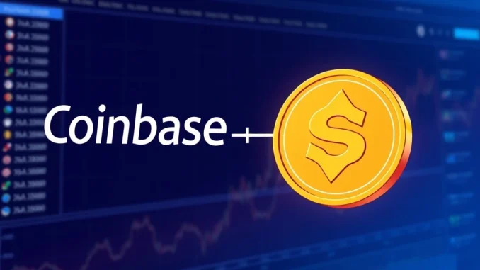 Coinbase logo alongside the Sapien (SAPIEN) token icon, symbolizing new crypto support on the Base network.
