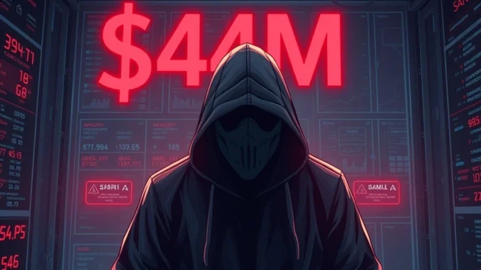 CoinDCX hack illustration showing a security breach at a cryptocurrency exchange