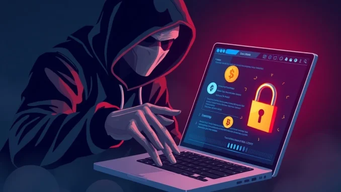 Hacker exploiting CoinDCX security breach through social engineering attack