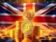 Coinsilium's growing Bitcoin investment with UK flag backdrop