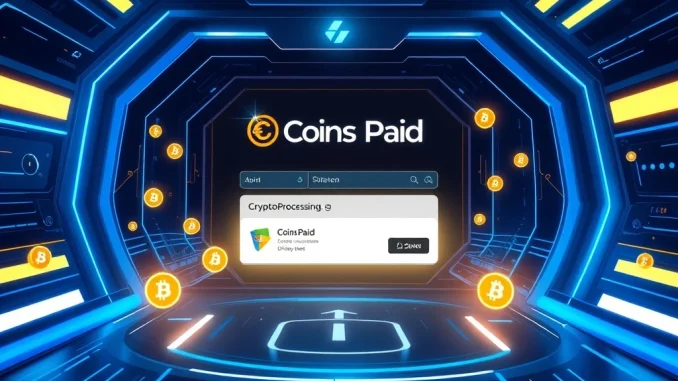 CoinsPaid CryptoProcessing platform streamlining crypto payments for businesses