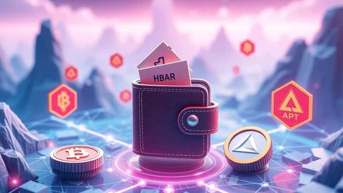 Cold Wallet, HBAR, TRX, and APT leading crypto's shift to real-world utility